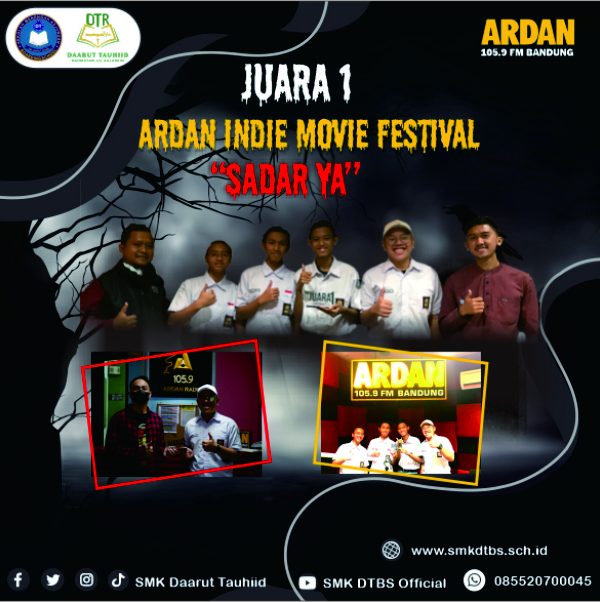 SANTRI SMK DT MERAIH JUARA 1 ARDAN INDIE MOVIE FEST 2022