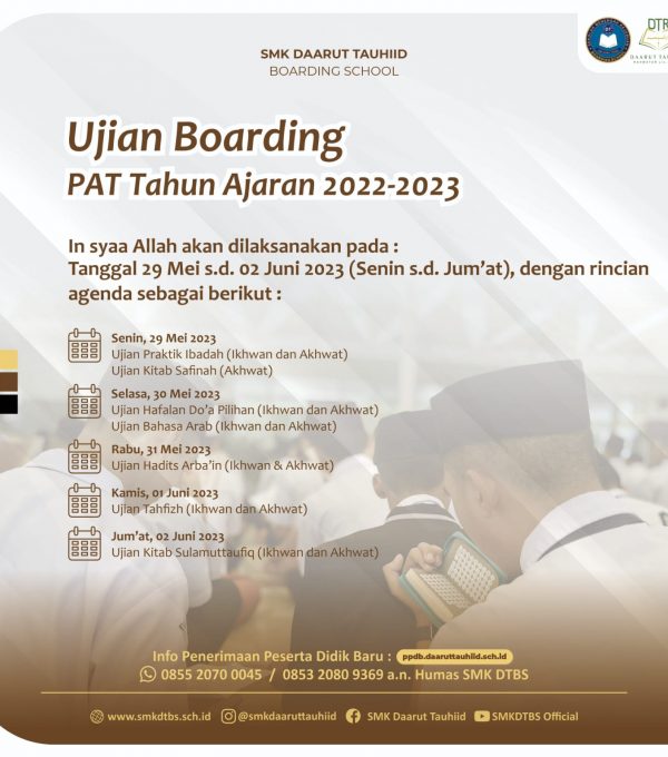 KEGIATAN PAT SMK DT BS